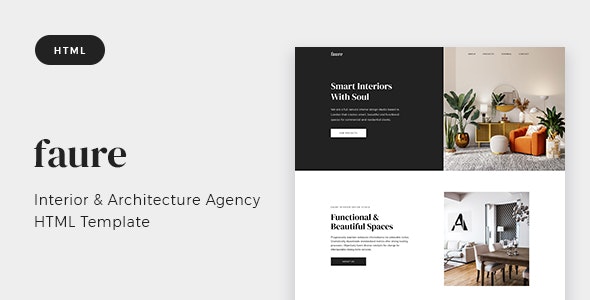 Faure v1.0 - Interior & Architecture Agency HTML Template