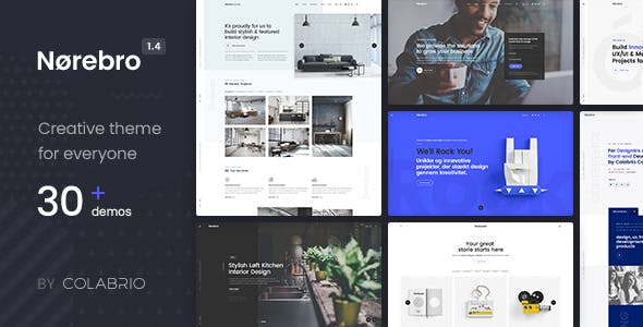 Norebro v1.5.1 - Creative Multipurpose WordPress Theme
