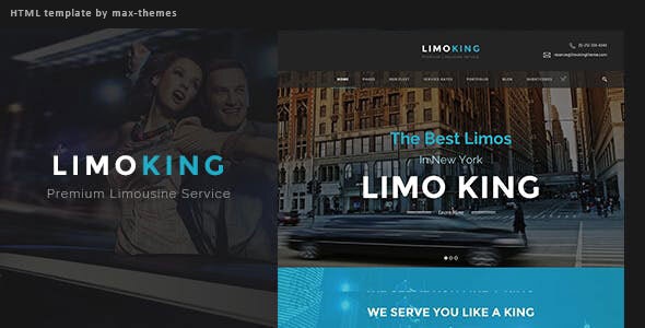 Limo King v1.0 - Car Hire Template