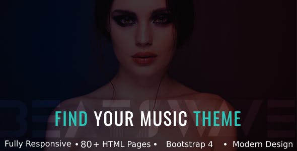 BeatsWave v1.0 - Creative Music Template