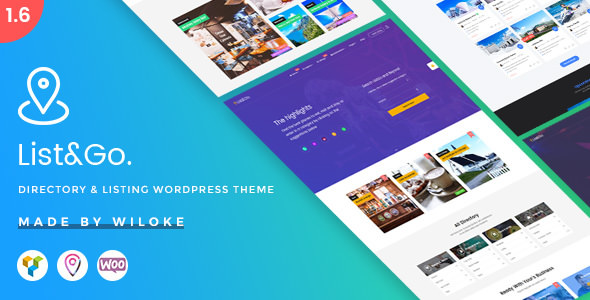 ListGo v1.7.0.7 - Directory WordPress Theme