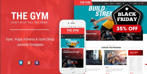 TheGym v1.0.0 - Yoga, Fitness & Accessories Shop Joomla Template