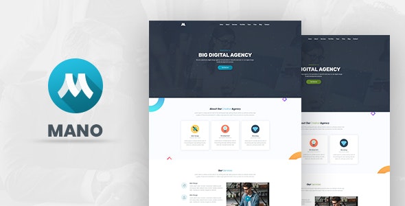 Mano v1.0 - One Page Parallax