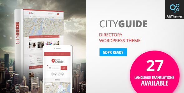 City Guide v3.49 - Listing Directory WordPress Theme