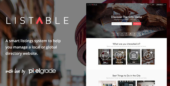 LISTABLE v1.13.0 - A Friendly Directory WordPress Theme