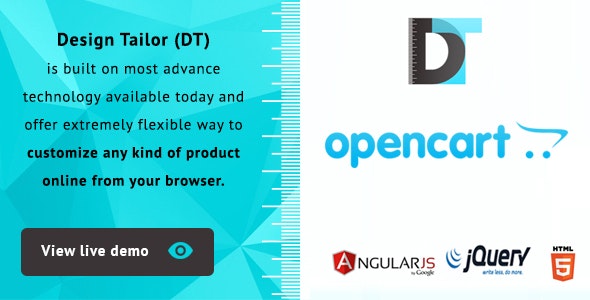 Download Design Tailor v1.0.1 – Custom Product Designer Plugin Opencart | Free Nulled Scripts
