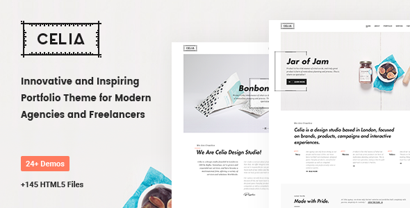 Download Celia – Innovative and Inspiring Portfolio HTML5 Template for Modern Agencies and Freelancers | Free Nulled Scripts