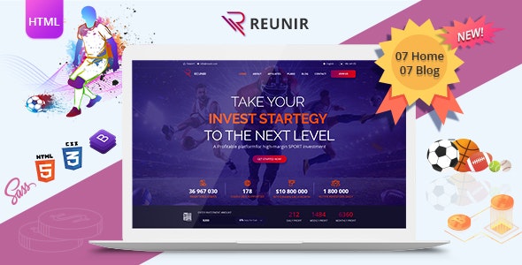 Reunir v2.0 - Sports Investment Templates