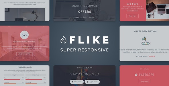 Flike v1.0 - Responsive Newsletter Email Template