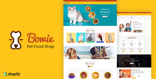 Bowie - Pet, Aquarium, Birds Food, Live Shopify