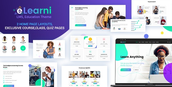 eLearni v1.7 - Online Learning & Education LMS