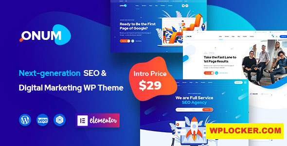 Onum v1.1.9 - SEO & Marketing Elementor WordPress Theme