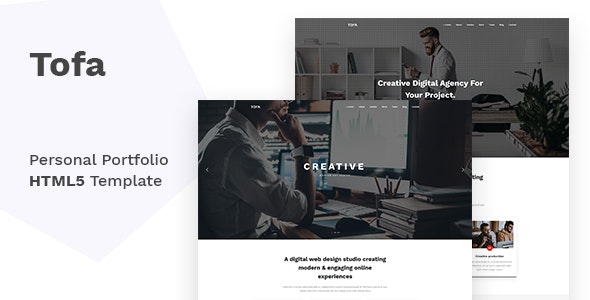 Tofa v1.0 - Personal Portfolio Template