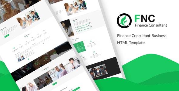 FNC v1.0 - Finance & Consulting, Accounting HTML Template