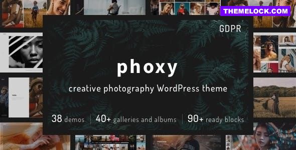 Phoxy v2.0.7 - Photography Wordpress Theme