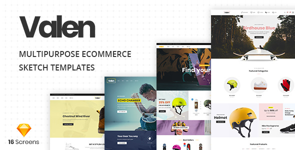 Download Valen – A Multi-Concept Ecommerce Sketch Template | Free Nulled Scripts