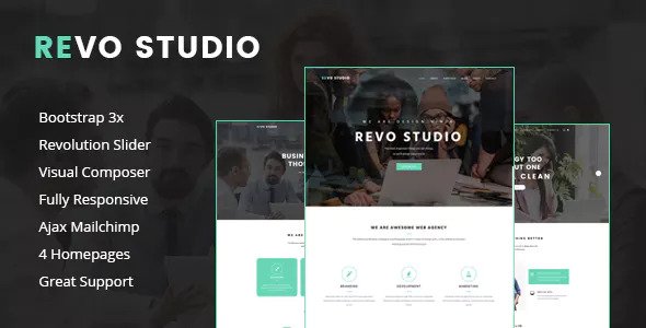 Revo Studio v1.0.9 - Multipurpose WordPress Theme