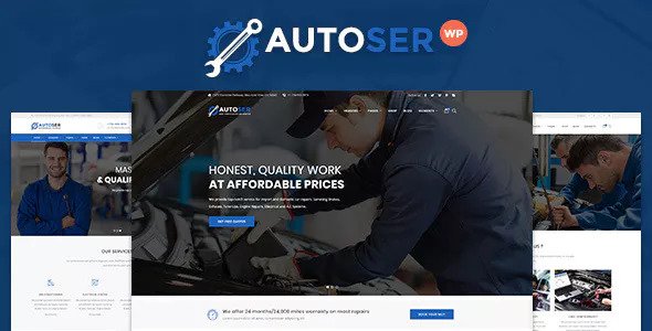 Autoser v1.0.3 - Car Repair and Auto Service Theme