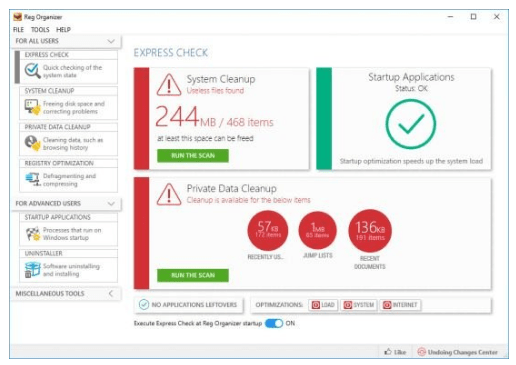 Download Reg Organizer 9.91 (x64) Portable