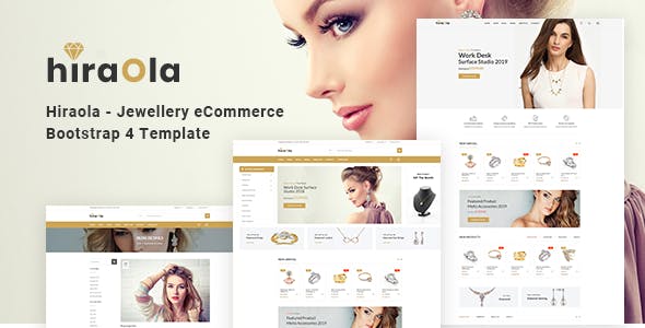 Hiraola v1.0 - Jewellery eCommerce Bootstrap 4 Template