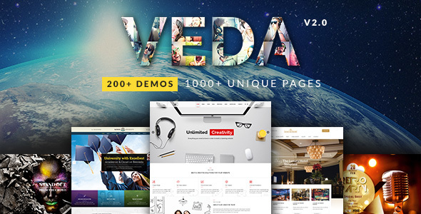 VEDA v3.0 - Multi-Purpose Theme