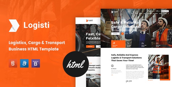 Logisti v1.1 - Logistics & Transport HTML5 Template