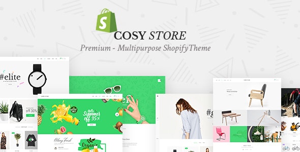 Cosy v1.0 - Multipurpose Shopify Theme