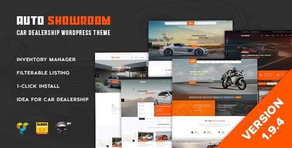Auto Showroom v1.9.4 - Car Dealership WP Theme