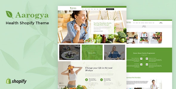 Aarogya v1.0 - Shopify Healthcare, Medical & Wellness Store