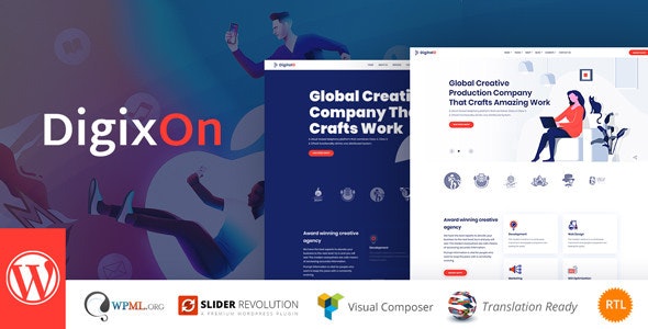 Digixon v2.0 - Digital Marketing Strategy Consulting WP Theme