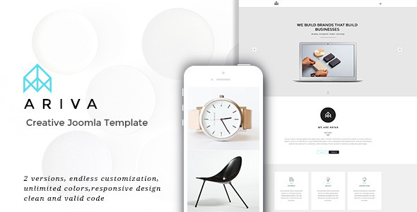 Download Ariva v1.5.1 – Creative Responsive Parallax Joomla Template | Free Nulled Scripts