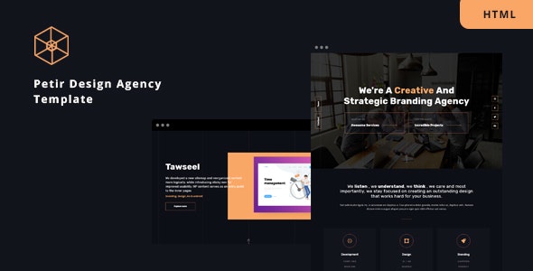 Petir v1.0 - Design Agency HTML Template