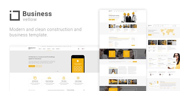 Yellow Business v1.0 - Construction Template