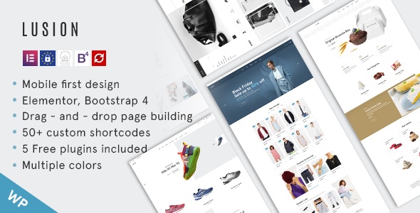 Lusion v1.2.0 - Multipurpose eCommerce WordPress Theme