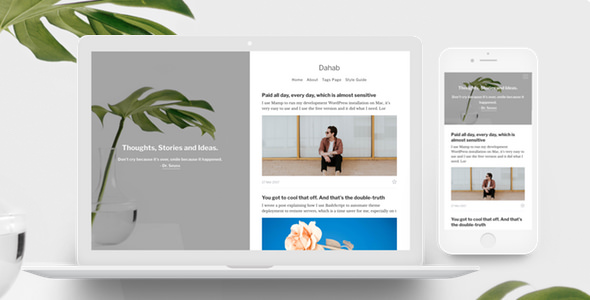 Download Dahab v1.0.4 – Minimal Blog and Magazine Ghost Theme | Free Nulled Scripts