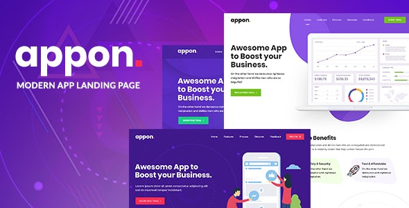 Appon v1.1.2 - App & SaaS Software Theme