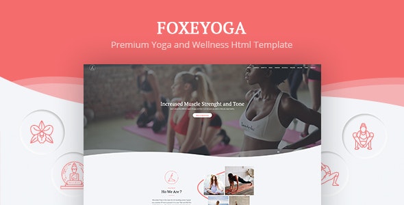 Foxeyoga v1.0 - Premium Yoga and Wellness Html Template