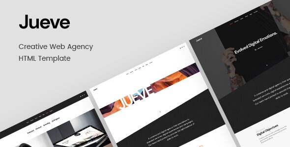 Jueve v1.0 - Creative Agency Onepage HTML Template