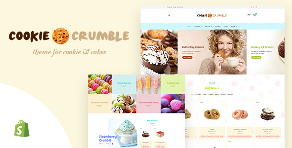 Download Cookie Food v1.1 – Bakery, Cookie, Food Products Shopify Theme | Free Nulled Scripts