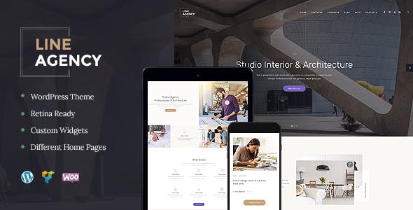 Line Agency v1.2.0 - Interior Design & Architecture Theme