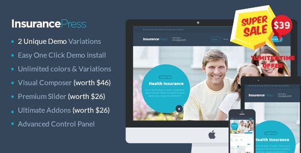 Insurance Press v1.0 - Insurance Agency WordPress Theme
