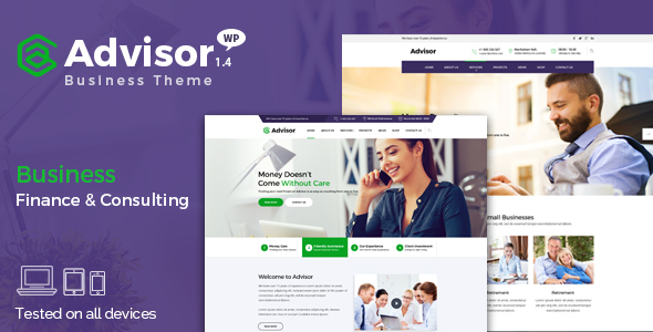 Download Advisor v1.4.1 – Consulting, Business, Finance Theme | Free Nulled Scripts
