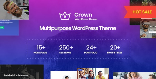 Crown v1.0.1 - Multi Purpose WordPress Theme