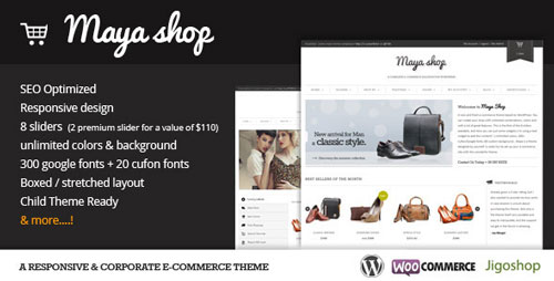 MayaShop v3.6.0 - A Flexible Responsive e-Commerce Theme