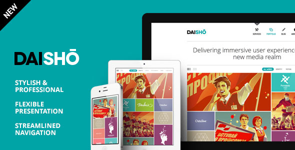 Daisho v3.1 - Flexible WordPress Portfolio Theme