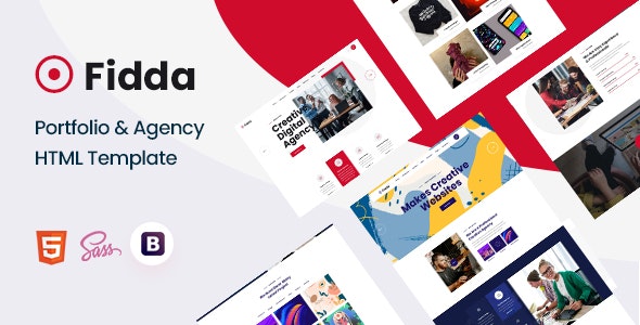 Fidda v1.0.0 - Portfolio & Agency HTML5 Template