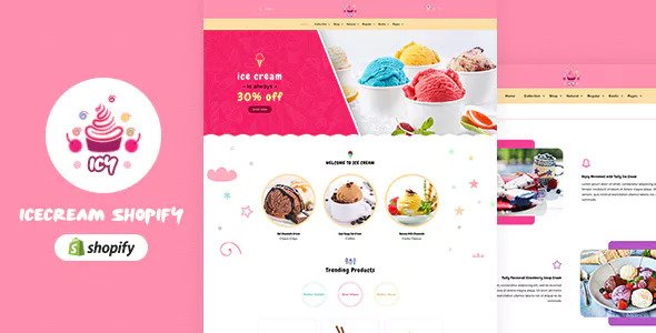 Icy v1.0 - Ice Cream Sectioned Shopify Theme