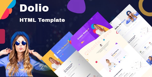 Dolio v1.0 - Personal Portfolio Template