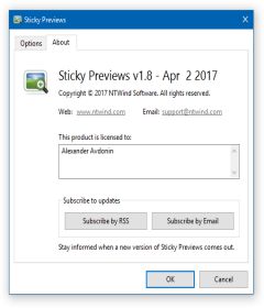 Sticky Previews with 32bit + 64bit Patch