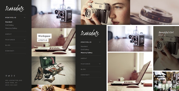 Scarsdale v2.1.0 - Premium Portfolio & Photography Joomla Template